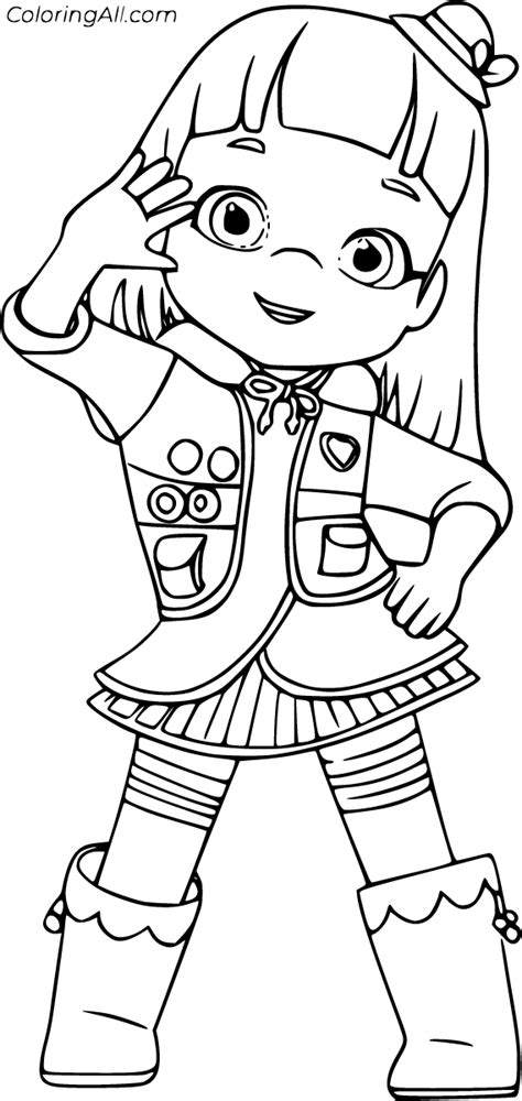 Rainbow Ruby Coloring Pages Free Printables ColoringAll