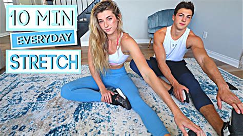 10 Min Everyday Full Body Stretch Routine Jatie Vlogs Youtube
