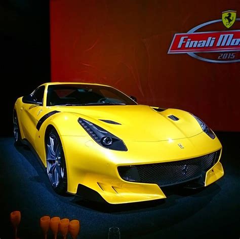 Maybe you would like to learn more about one of these? Ferrari F12 TDF painted in Giallo Modena Photo taken by: @shmee150 on Instagram | Ferrari f12 ...