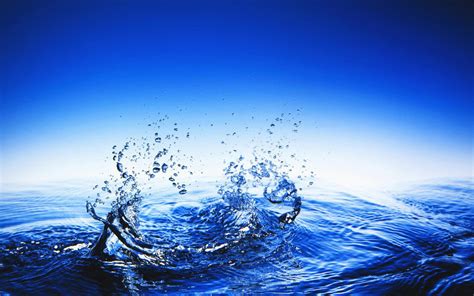 Download Blue Water Splash Background Wallpapertip