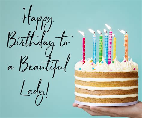 Images Of Happy Birthday Lady The Cake Boutique