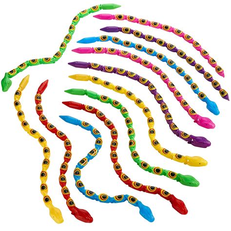 Buy Kicko Wacky Wiggly Jointed Snakes 15 Inches Fun And Educational