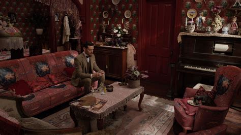 The room has a variety of seating arrangements ranging from tables for two to large group tables. The Great Gatsby: Myrtle's Apartment Out of all the glitz ...