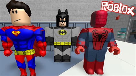 Spider man superhero battle simulator roblox. SUPERHEROES PLAYING ROBLOX!?! - YouTube