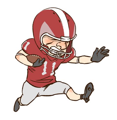 Animated Football Players Clipart Best