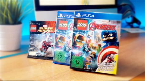 Lego Marvel Avengers Bonus Ed Unboxing And Review Superheroes Video