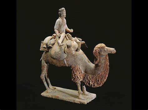 It is generally regarded as a high point in chinese civilization, and a golden age of cosmopolitan culture. Caravaneer on a camel, China. Tang dynasty, (618-907 ...