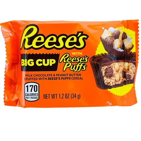 reese s big cup with reese s puffss candy funhouse