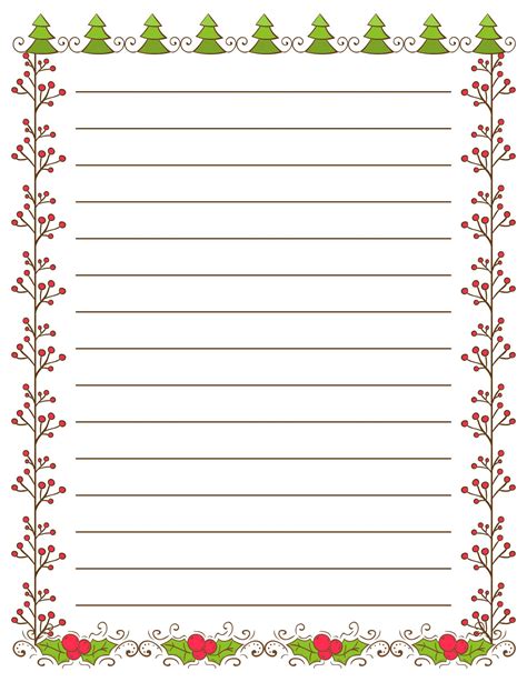 Free Lined Paper With Border Free Printable Lined Paper With Borders