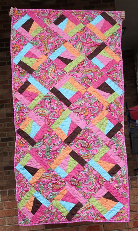 *Red Poppy Quilts*: Wave Quilting Pattern and a Finish!