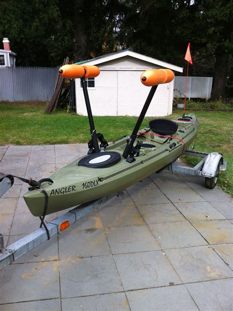 New Outriggers Installed From Kayakfishingfever Easy