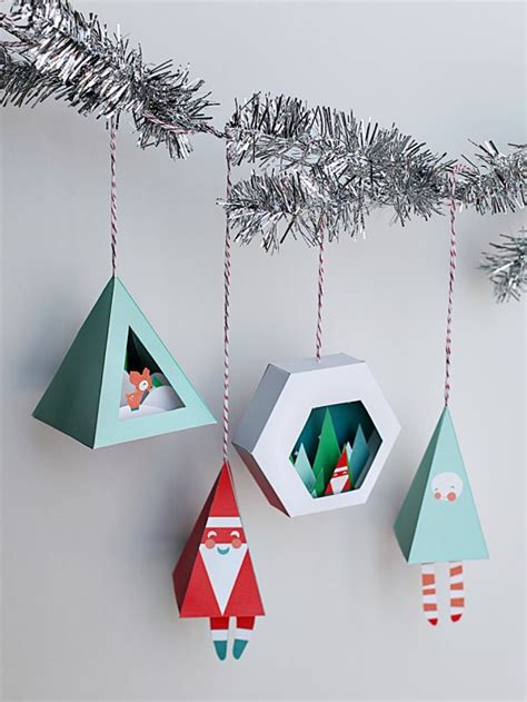 Free Printable 3d Christmas Ornaments Printable Templates