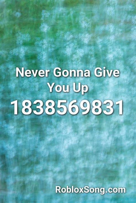 Here are roblox music code for never gonna give you up roblox id. Pin on Roblox Music IDs