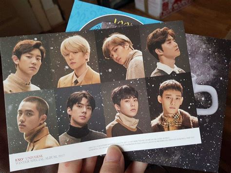 🌍exo Universe Album Winter Special 2017 Unboxing And Review🌌 Exo 엑소
