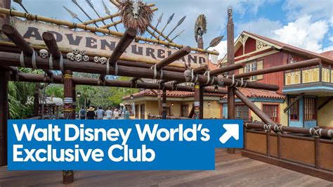 Walt Disney Worlds 35000 Secret Club Club 33 Youtube