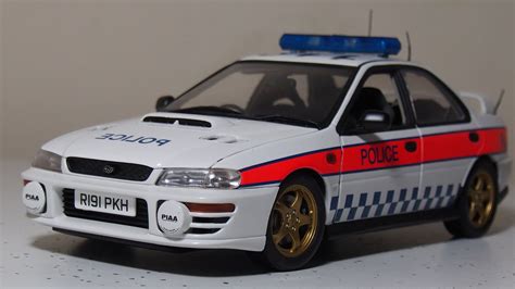 Subaru Impreza Wrx Uk Police Car 118 Scale By Autoart — Cs Diecast