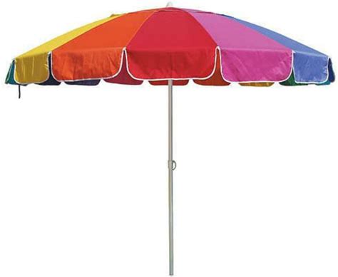 8 Ft Rainbow Multi Color Patio And Beach Umbrella With Wind Vent Amazon
