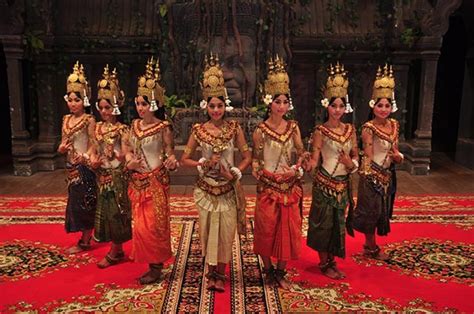 Apsara Dance One Of The Repertory Of Dances To The Royal Ballet Of