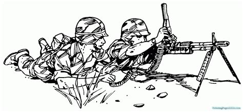 World war 2 coloring pages. Green Army Guy Coloring Pages | Coloring Pages For Kids