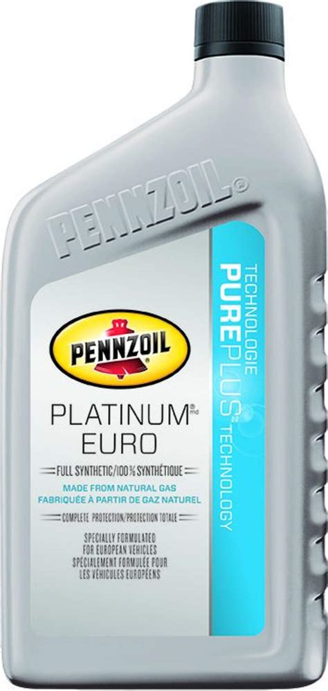 Pennzoil Platinum Euro Lx 0w30 Synthetic Enginemotor Oil 946 Ml