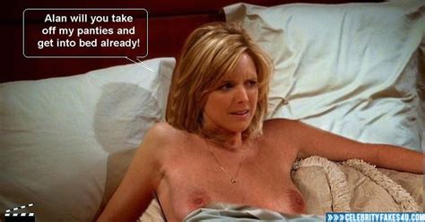 Courtney Thorne Smith Breasts Two And A Half Men Naked Fake