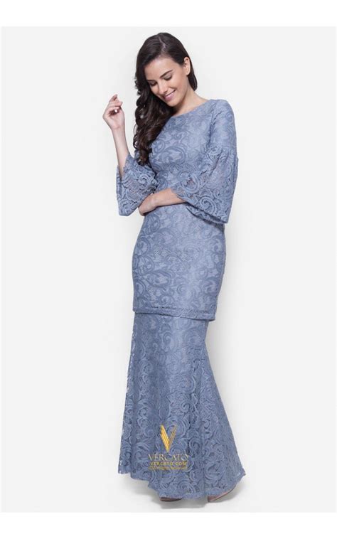 28 fesyen baju raya 2020 terkini design moden elegant. Baju Kurung Moden Lace - Vercato Nora in Grey. Buy simple ...