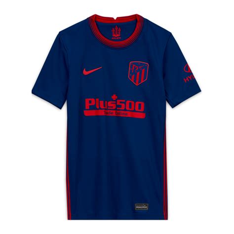 Nike Atletico Madrid Trikot Away 20202021 Kids Blau F491 Jersey