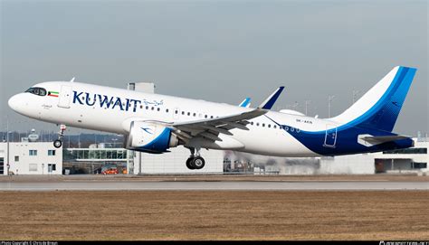9k Akn Kuwait Airways Airbus A320 251n Photo By Chris De Breun Id