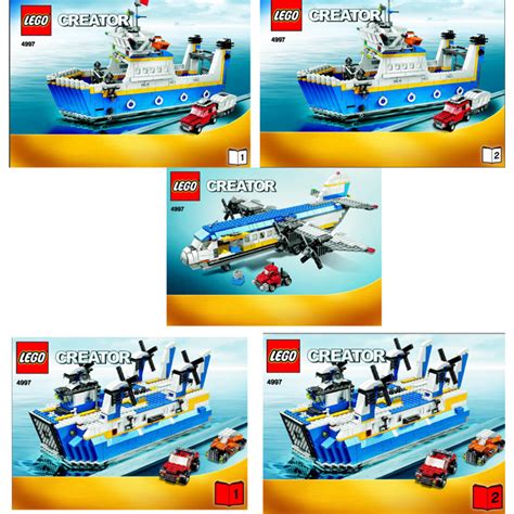 Lego Transport Ferry Set 4997 Instructions Brick Owl Lego Marketplace