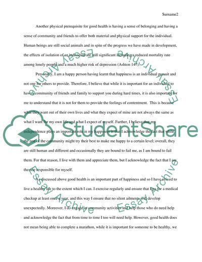 A Path To Happiness Essay Example Topics And Well Written Essays