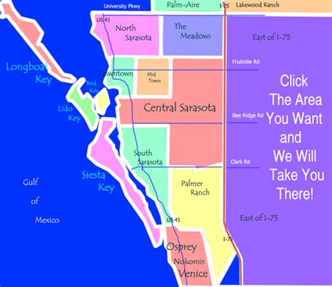 Zip Code Map Sarasota County Florida United States Map