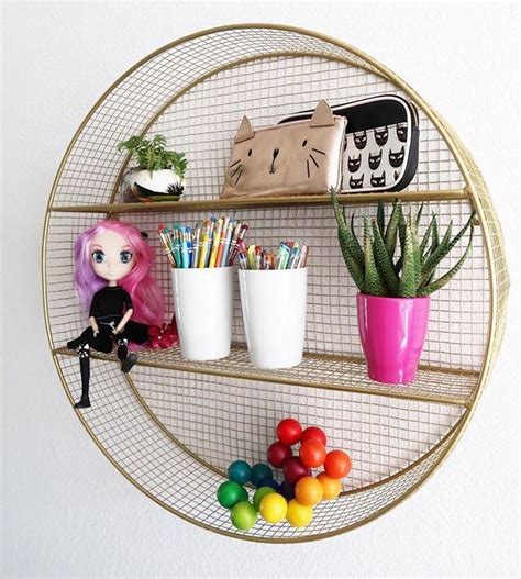 Maybe you would like to learn more about one of these? Metal Circle Shelf Gold - Pillowfort™ | Circle shelf ...