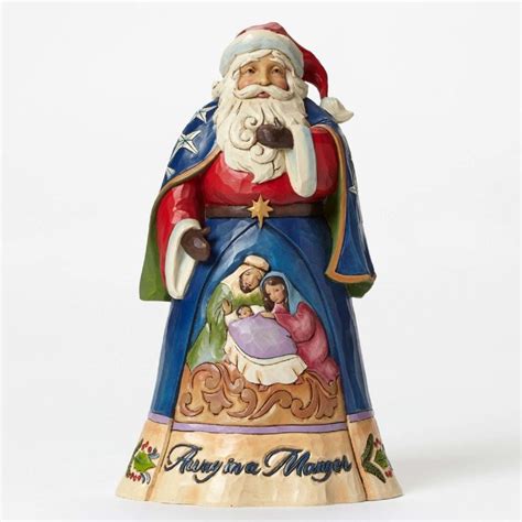 Away In A Manger 4046758 2015 Santa Figurines Christmas Figurines