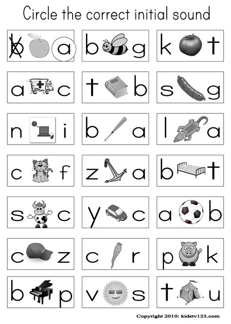 Phonics Worksheets Phonics Kindergarten Phonics Worksheets Alphabet