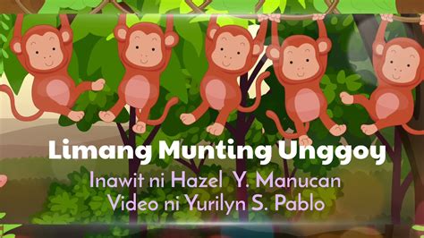 Limang Munting Unggoymaikling Awit Pagganyak Sa Araling Pagbabawas