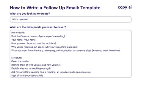 Follow Up Email Templates How To Write And Examples