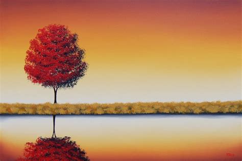 Bing Art By Rachel Bingaman Custom Art Autumn Landscape Painting 24