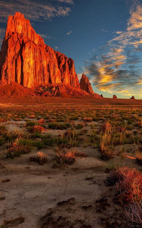 Free Download Wallpaper New Mexico Desert Rock Nature Landscape