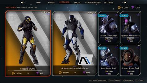 Anthem Celebrates N7 Day With New Mass Effect Armor Packs Mass Effect