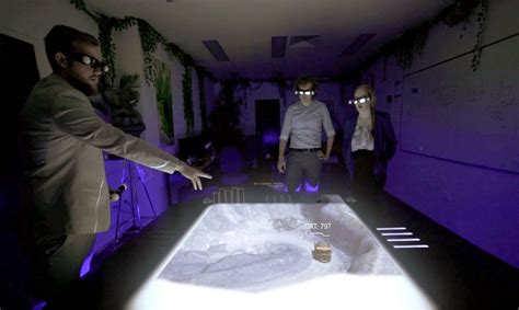 World First Hologram Table Axiom Holographics