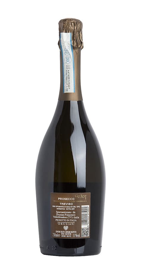 Prosecco Doc Treviso Extra Dry Gujot Drusian Negoziodelvino