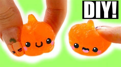 Diy Mochi Squishy Pumpkin Kawaii Halloween 6 Youtube Easter