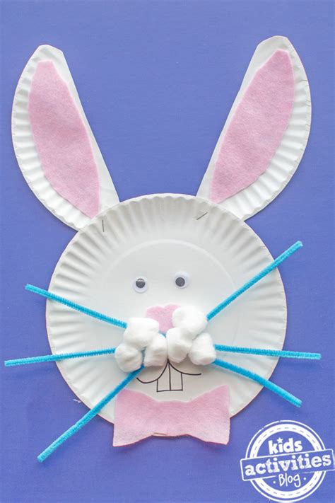 Tremendous Cute Paper Plate Bunny Craft For Easter Fkakidstv