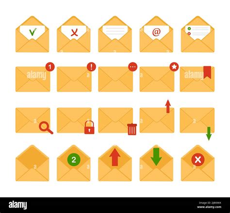 Mail Envelope Icon Receiving Sms Messages Notifications Invitations