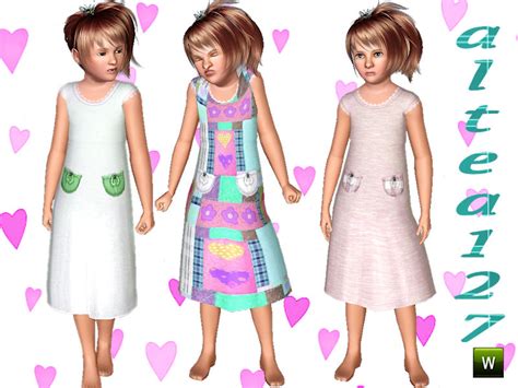 The Sims Resource Nightgown Children