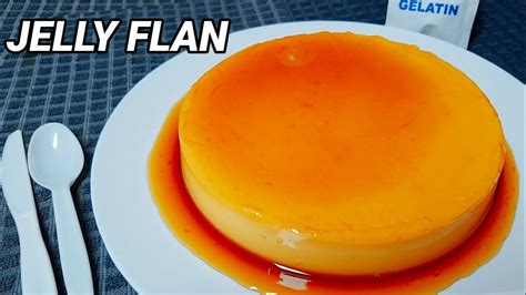 Jelly Flan Leche Gulaman Easy Jelly Flan Dessert Sobrang Sarap