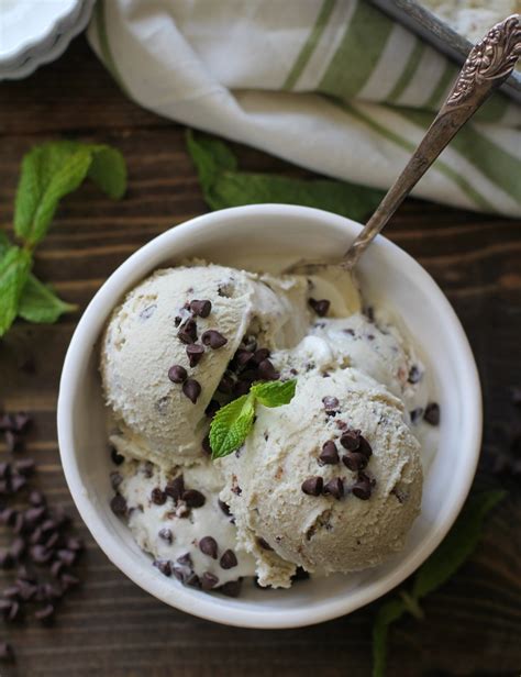 Paleo Mint Chocolate Chip Ice Cream With A Matcha Option The Roasted Root