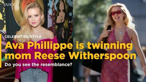 Ava Phillippe Is Spitting Image Of Mom Reese Witherspoon In Hot Pink