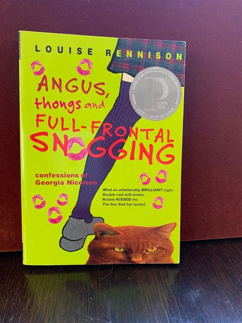 Angus Thongs And Full Frontal Snogging By Louise Rennison Pb 2001 9780060288143 Ebay