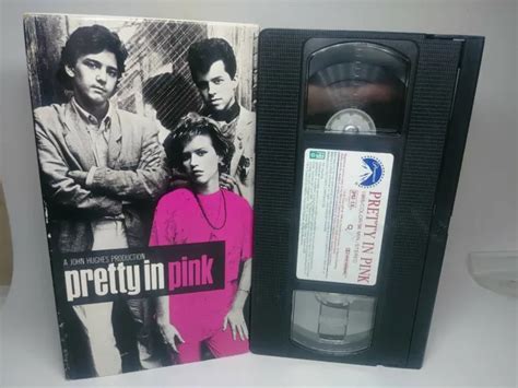 Pretty In Pink Vhs 1987 Updated 1991 Andrew Mccarthy Molly
